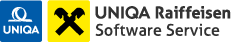 Web design UNIQA Raiffeisen Software Service